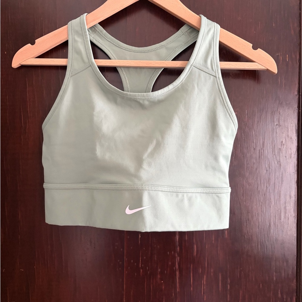 Nike Women's Light Green Sports Bra